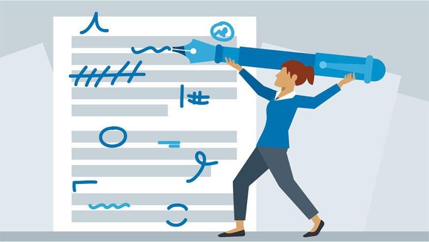 کارشناس ویرایش و ویراستاری