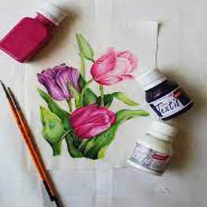 نقاشی روی پارچه